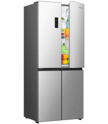 Gorenje Холодильник SBS, 190х65х80см, 4 двери, 311(149)л, А+, NoFrost+, Инвертор, Зона свежести, Дисплей, нерж