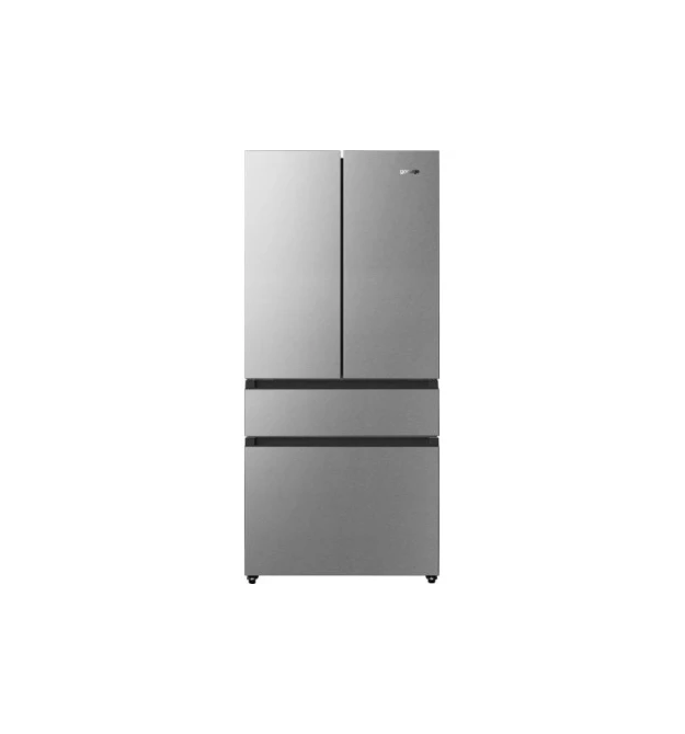 Gorenje Холодильник SBS , франц.дверцы, 182x80x71см, 2 дв., Х- 302л, М- 178л, A+, NF+, Инвертор, Дисплей, Серый