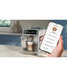 Philips Кавомашина Philips Series 8000 Cafe Aromis, 1.9л, зерно+мелена, автомат.капуч, дисплей, авторецептів -54, срібний