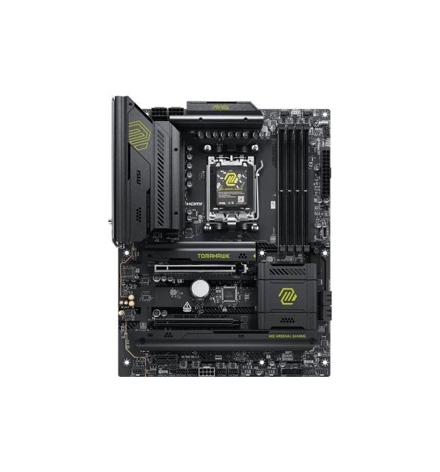 MSI Материнcкая плата MAG B850 TOMAHAWK WIFI sAM5 B850 4xDDR5 M.2 HDMI Wi-Fi BT ATX