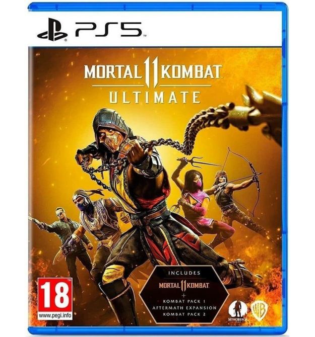 Games Software Гра консольна PS5 Mortal Kombat 11 Ultimate Edition, BD диск