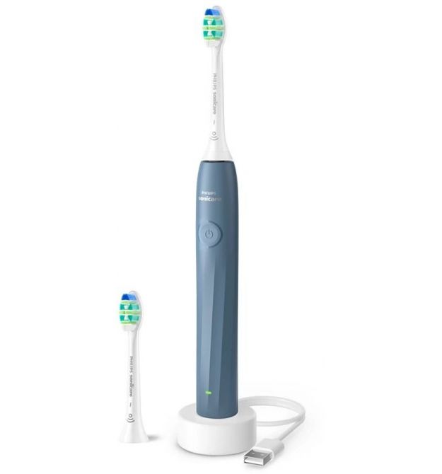 Philips Щітка зубна електр. Philips, Sonicare 2100, насадок-2, морської хвилі