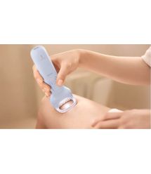 Philips Епілятор Philips Series 8000 дисковий, аккумул., пінцет.-32, волог.+сух., насадок-4, чохол біло-голубий