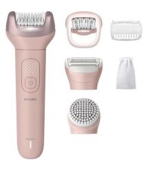Philips Епілятор Philips Series 9000 дисковий, аккумул., пінцет.-32, волог.+сух., насадок-4, футляр, рожевий