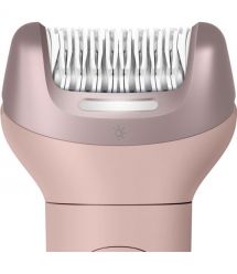 Philips Епілятор Philips Series 9000 дисковий, аккумул., пінцет.-32, волог.+сух., насадок-4, футляр, рожевий