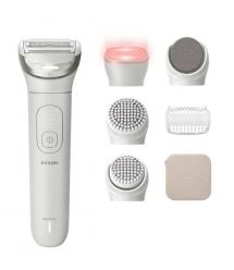 Philips Епілятор Philips Series 9900 дисковий, аккумул., пінцет.-32, волог.+сух., насадок-6, футляр, білий