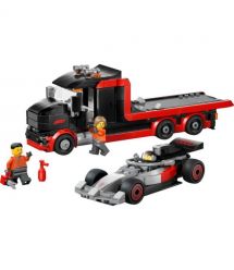 LEGO Конструктор LEGO City Вантажівка для демонстрації F1 із перегоновим автомобілем Audi F1