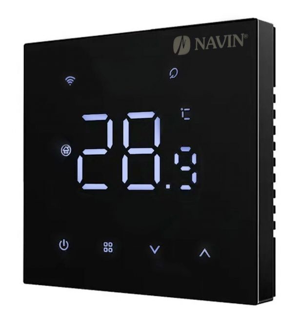 Navin Терморегулятор WT410B-16А 5...35 °C для теплого пола электронный Wi-Fi Tuya, Smar