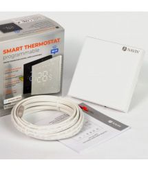 Navin Терморегулятор WT410W-16A 5...35 °C для теплого пола электронный Wi-Fi Tuya, Smart