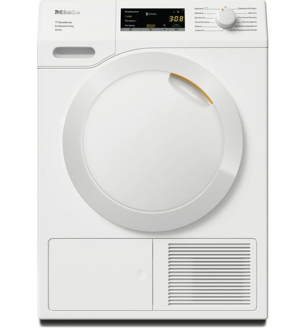 Miele Сушильная машина TEA 535 WP тепловой насос, 8кг, A+++, 63.6см, дисплей, инвертор, белый