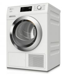 Miele Сушильная машина TEH 795 WP тепловой насос, 9кг, A+++, 63.6см, дисплей, инвертор, люк хром, белый