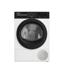 Whirlpool Whirlpool Dryer heat pump, 7kg, A+++, 54,3cm, display, invertor, black door, white