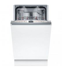 Bosch Посудомоечная машина встраиваемая, 10 компл., C, 45 см, дисплей, 3-я корзина, Zeolith, белая