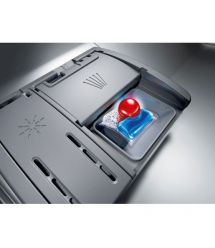 Bosch Посудомоечная машина встраиваемая, 10 компл., C, 45 см, дисплей, 3-я корзина, Zeolith, белая