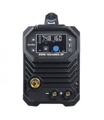 EnerSol Сварочный инверторный полуавтомат EWM-160AMDS-SP (проволока до 1мм + электрод до 5мм) 20-160А 7.2кВт 160-260В 11.2кг