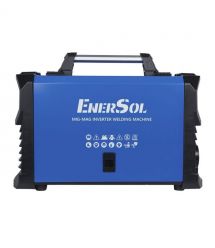 EnerSol Сварочный инверторный полуавтомат EWM-160AMDS-SP (проволока до 1мм + электрод до 5мм) 20-160А 7.2кВт 160-260В 11.2кг