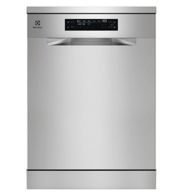 Electrolux Electrolux dishwasher, 14sets, D, 60cm, display, invertor, 3 basket, inox