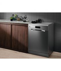 Electrolux Electrolux dishwasher, 14sets, D, 60cm, display, invertor, 3 basket, inox