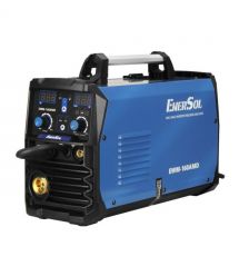 EnerSol Сварочный инверторный полуавтомат EWM-160AMD (проволока до 1мм + электрод до 5мм) 20-160А 7.2кВт 160-260В 10.8кг