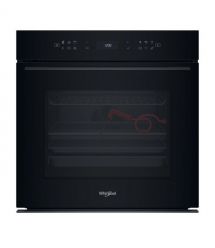 Whirlpool Whirlpool Oven electrical, 73L, A+, display, convection, pyrolysis, telescopic rails, black