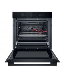 Whirlpool Whirlpool Oven electrical, 73L, A+, display, convection, pyrolysis, telescopic rails, black