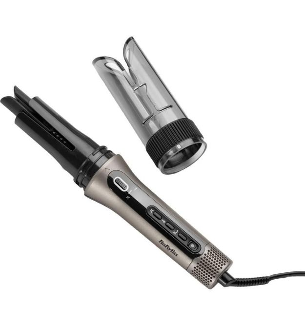 BaByliss Стайлер Style Secret Air, автоматический, 256 Вт, темп. режимов-2, 150C–200С, ионизация, керамика, черно-золотистый