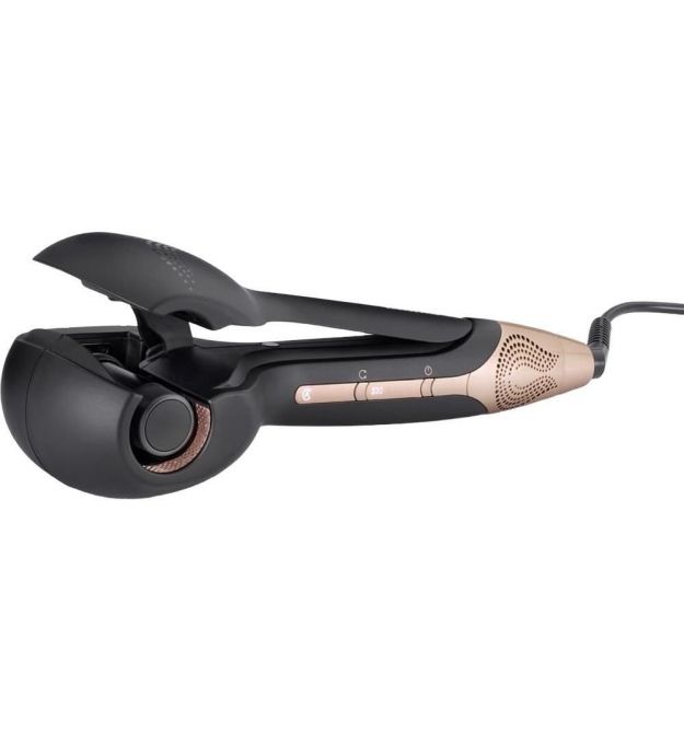 BaByliss Стайлер Wave Secret Air, автоматический, 230 Вт, темп. режимов-3, 180C–230С, ионизация, керамика, черный