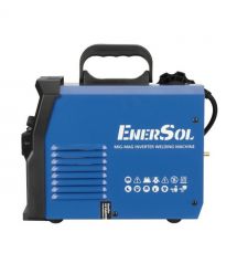 EnerSol Сварочный инверторный полуавтомат EWM-140AMDS (проволока до 1мм + электрод до 4мм) 20-140А 6.1кВт 160-260В 7кг