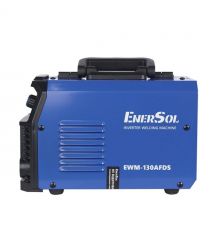 EnerSol Сварочный инверторный полуавтомат EWM-130AFDS (проволока 0.8мм + электрод 4мм) 20-160А 5.1кВт 160-260В 5.49кг