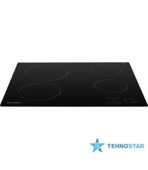 Indesit Варочная поверхность электрическая стеклокерамическая, 60 см, черная