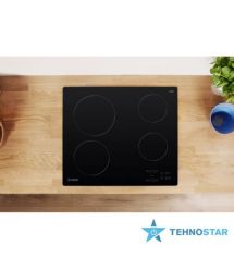 Indesit Варочная поверхность электрическая стеклокерамическая, 60 см, черная