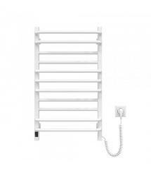 Navin Полотенцесушитель электрический Грандис, 800х480х161мм, таймер-регулятор, сталь, белый, правое подключение