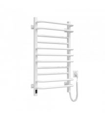 Navin Полотенцесушитель электрический Грандис, 800х480х161мм, таймер-регулятор, сталь, белый, правое подключение