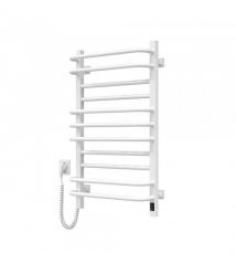 Navin Полотенцесушитель электрический Грандис, 800х480х161мм, таймер-регулятор, сталь, белый, левое подключение