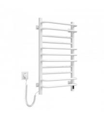 Navin Полотенцесушитель электрический Грандис, 800х480х161мм, таймер-регулятор, сталь, белый, левое подключение