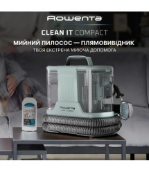 Rowenta Washing VC Rowenta Clean It Compact, 400W, dust cont -0,85L, water -1.4L, green