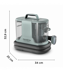 Rowenta Washing VC Rowenta Clean It Compact, 400W, dust cont -0,85L, water -1.4L, green