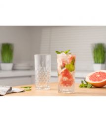 ARDESTO Набір склянок високих ARDESTO Alba, 356мл, 6шт, скло, прозорий