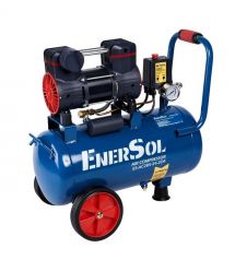 EnerSol Компрессор воздушный ES-AC285-24-2OF безмасляный 230В 1.08кВт, 24л, 285л/мин, 8бар, 14.5кг