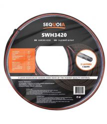 SEQUOIA Шланг садовий SEQUOIA SWH3420 3/4" 20м 3 шари 15бар -10+60°C 4.0кг