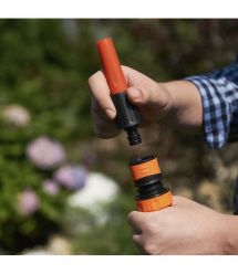 SEQUOIA Ороситель ручной SWSKIT1 прямой пластик цинк 2 режима коннектор 2шт штуцер 0.1кг