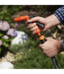 SEQUOIA Ороситель ручной SWSKIT2 пистолетный пластик цинк 2 режима регулировки напора воды коннектор 2шт штуцер 0.2кг