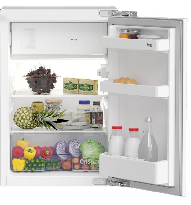 Beko Ref Beko built-in 86x55x55, ref-97L, freez.-13L, 2doors, E, ST, white