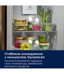 Electrolux Electrolux ref built-in with bottom freezer, 188.4x55x55, ref-213l, freez.-60l, 2doors, E, Combi, inv, display int, w