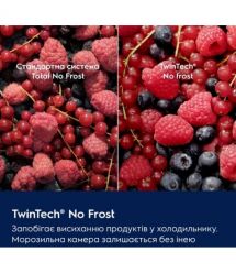 Electrolux Electrolux ref built-in with bottom freezer, 188.4x55x55, ref-213l, freez.-60l, 2doors, E, Combi, inv, display int, w