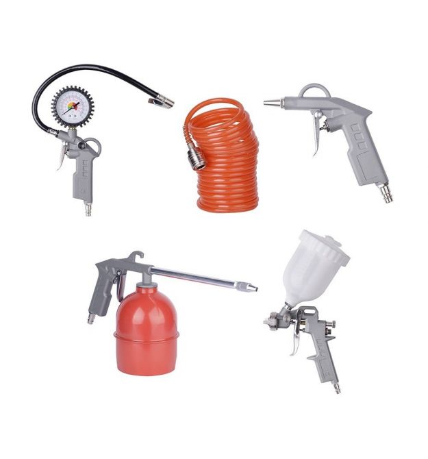 EnerSol Набор пневмоинструмента EPS-5 8бар 2.1кг