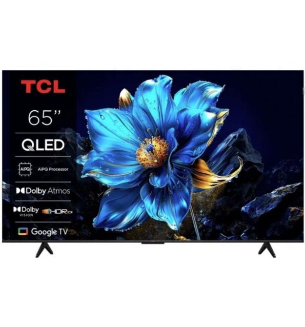 TCL Телевізор 65" TCL QLED 4K 60Hz Smart Google TV Black
