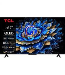 TCL Телевізор 50" TCL QLED 4K 60Hz Smart Google TV Black