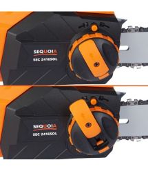 SEQUOIA Пила цепная сетевая SEC2416SOL 2.4кВт шина Oregon 40см 3/8'' 1.3мм 5.3кг