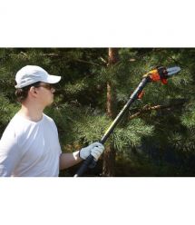 SEQUOIA Висоторіз ланцюговий акумуляторний SEQUOIA SBPS2008TO 20В шина 20см Oregon 5м/с штанга 186-266см 3.6кг